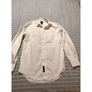 Men’s Joseph A Banks white dress shirt